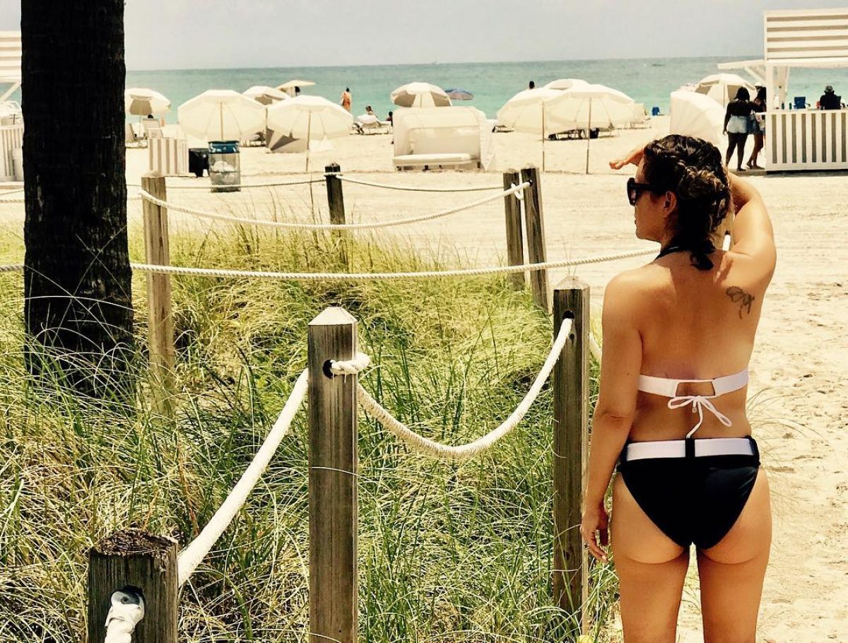 ALYSSA MILANO in Bikini, 10/30/2017 Instagram Pictures.