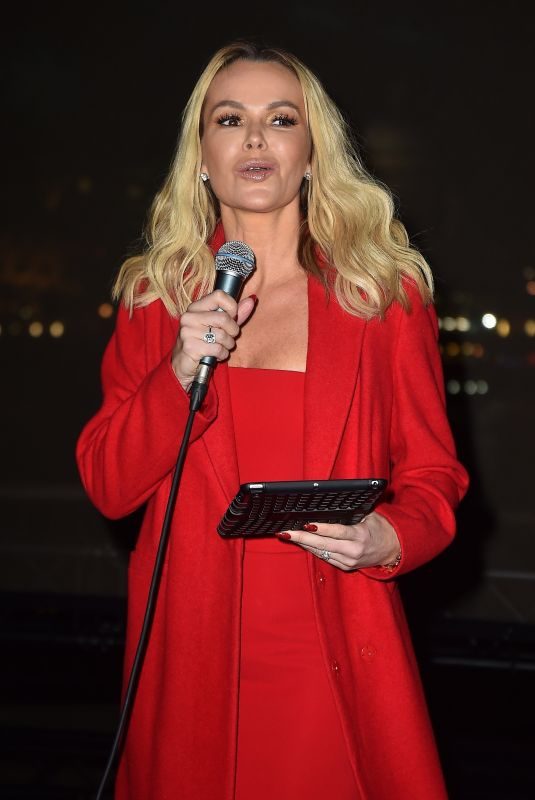 AMANDA HOLDEN at MacMillan Cancer Support Winter Gala in London 11/29/2017