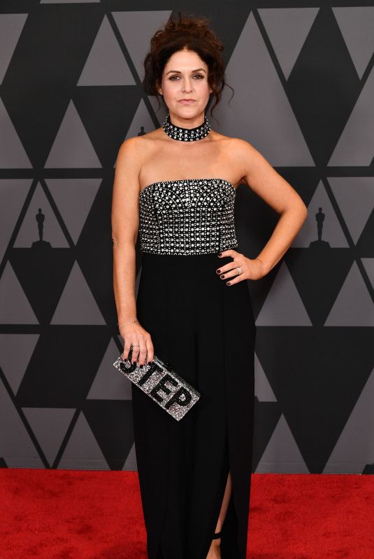 AMANDA LIPITZ at AMPAS 9th Annual Governors Awards in Hollywood 11/11/2017