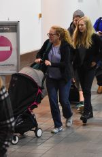 AMANDA SEYFRIED at LAX Airport in Los Angeles 11/27/2017