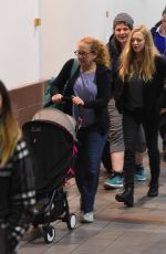 AMANDA SEYFRIED at LAX Airport in Los Angeles 11/27/2017