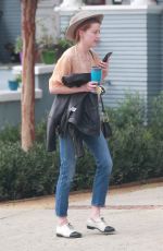 AMBER HEARD at a Friend