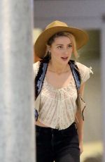 AMBER HEARD at Los Angeles International Airport 11/16/2017