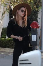 AMBER HEARD Leaves Cafe Gratitude in West Hollywood 11/10/2017