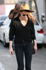 AMBER HEARD Leaves Cafe Gratitude in West Hollywood 11/10/2017