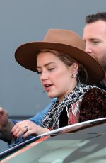 AMBER HEARD Out and About in Sydney 11/15/2017