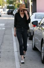 AMBER HEARD Out for Lunch in West Hollywood 11/10/2017
