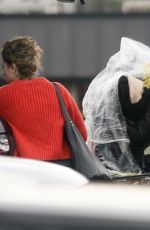 AMBER HEARD Shopping at Farmer