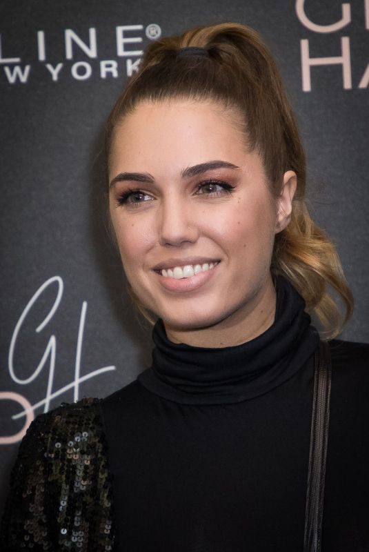 AMBER LE BON at Gigi Hadid x Maybelline Party in London 11/07/2017