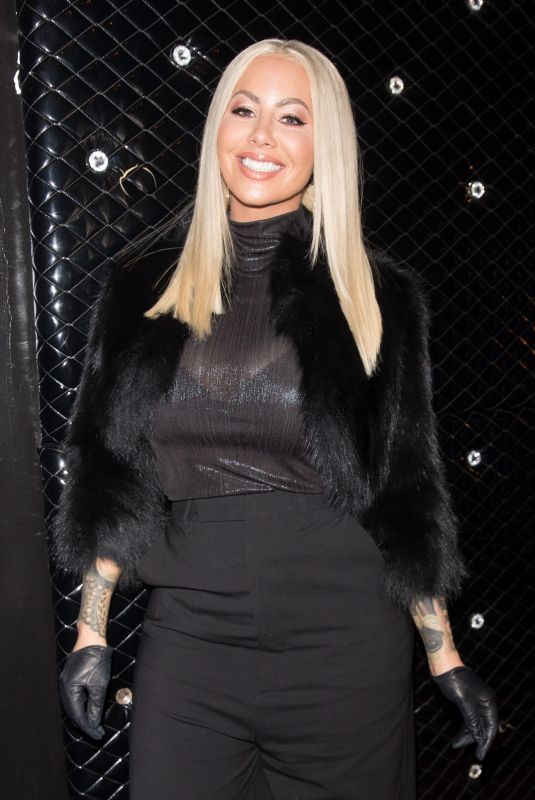 AMBER ROSE Arrives at Ace of Diamonds in West Hollywood 11/28/2017