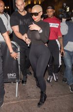 AMBER ROSE Arrives to Project LA in Hollywood 11/01/2017