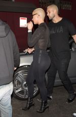 AMBER ROSE Arrives to Project LA in Hollywood 11/01/2017