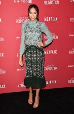 AMBER STEVENS at Sag-Aftra Foundation Patron of the Artists Awards in Beverly Hills 11/09/2017