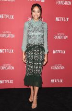 AMBER STEVENS at Sag-Aftra Foundation Patron of the Artists Awards in Beverly Hills 11/09/2017
