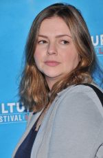 AMBER TAMBLYN at Feminist AF Panel at Vulture Festival in Hollywood 11/18/2017
