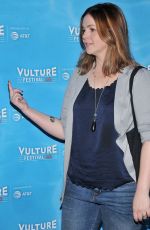 AMBER TAMBLYN at Feminist AF Panel at Vulture Festival in Hollywood 11/18/2017