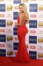 AMBER TURNER at OK! Magazine Beauty Awards in London 11/28/2017