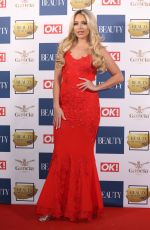 AMBER TURNER at OK! Magazine Beauty Awards in London 11/28/2017