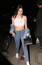 AMELIA HAMLIN Laves Poppy NNight Club in Los Angeles 11/09/2017