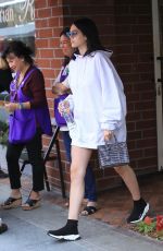 AMELIA HAMLIN Leaves Beverly Hills Nail Design 10/31/2017