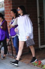 AMELIA HAMLIN Leaves Beverly Hills Nail Design 10/31/2017