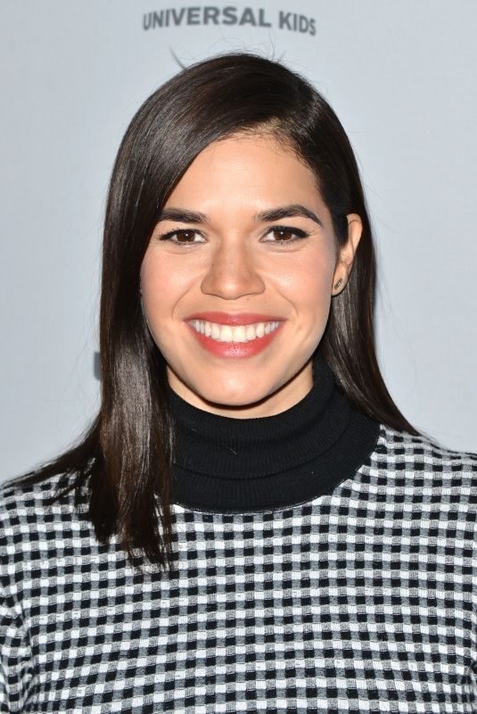 AMERICA FERRERA at NBC/Universal’s Press Junket in Los Angeles 11/13/2017