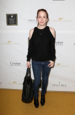 AMY DAVIDSON at Partypoppost at Peninsula in Beverly Hills 11/03/2017