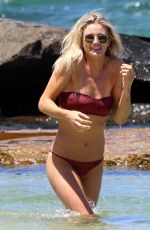 AMY PEJKOVIC in Bikini at Balmoral Beach in Sydney 11/26/2017