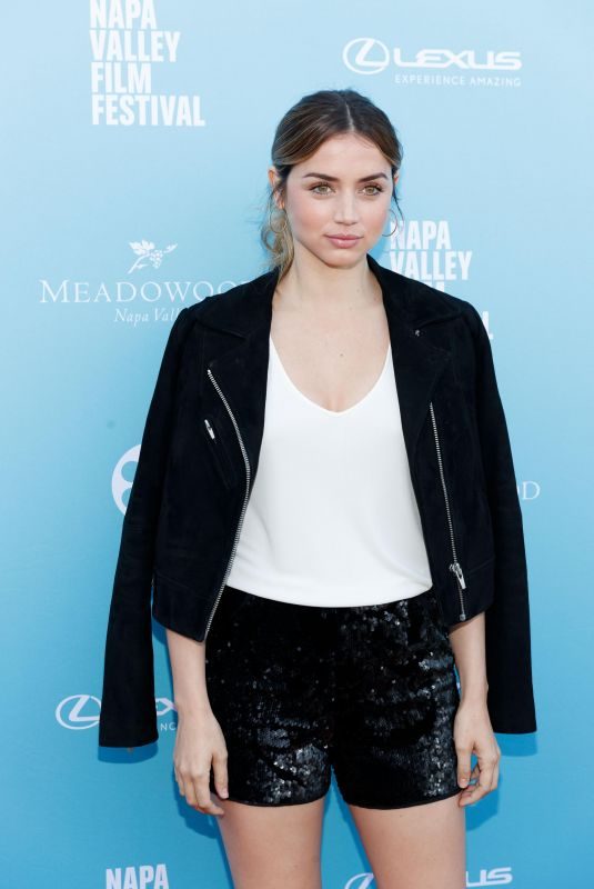 ANA DE ARMAS at 2017 Napa Valley Film Festival 11/11/2017