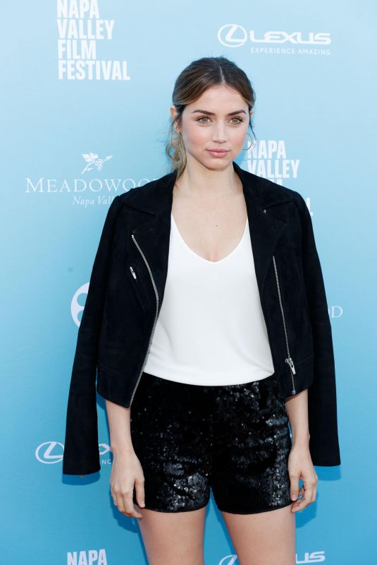 ANA DE ARMAS at 2017 Napa Valley Film Festival 11/11/2017