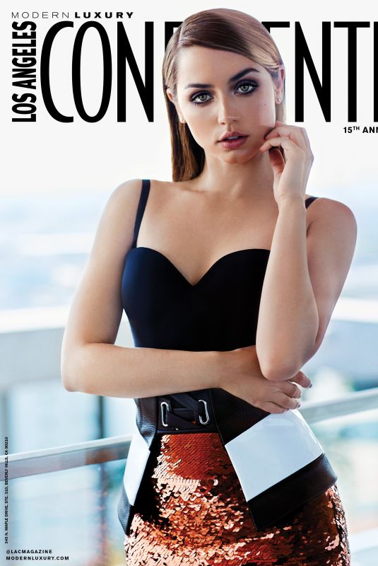 ANA DE ARMAS for LA Confidential Magazine, Winter 2017