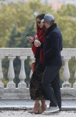 ANA IVANOVIC and Bastian Schweinsteiger on Vacation in Rome 11/11/2017