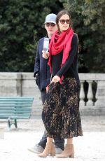ANA IVANOVIC and Bastian Schweinsteiger on Vacation in Rome 11/11/2017