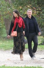 ANA IVANOVIC and Bastian Schweinsteiger on Vacation in Rome 11/11/2017