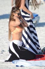 ANAIS ZANOTTI and NICOLE CARDIA in Bikinis at a Beach in Miami 11/14/2017
