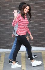 ANDREA MCLEAN Leaves ITV Studio in London 11/08/2017