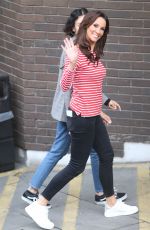 ANDREA MCLEAN Leaves ITV Studio in London 11/08/2017