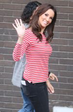 ANDREA MCLEAN Leaves ITV Studio in London 11/08/2017