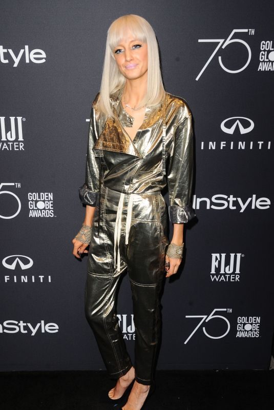 ANDREA RISEBOROUGH at HFPA & Instyle Celebrate 75th Anniversary of the Golden Globes in Los Angeles 11/15/2017