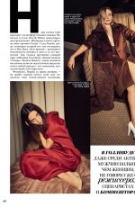 ANGELA SARAFYAN and RITA VOLK in Vogue Magazine, Russia November 2017
