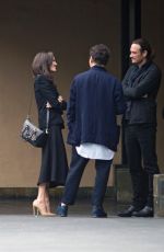 ANGELINA JOLIE Arrives at a Studio in Hollywood 11/12/2017