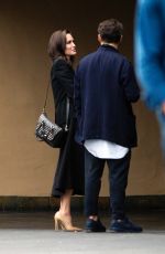 ANGELINA JOLIE Arrives at a Studio in Hollywood 11/12/2017