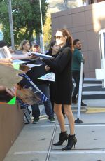 ANGELINA JOLIE Leaves Directors Guild of America in Hollywood 11/04/2017