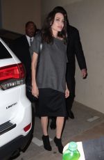 ANGELINA JOLOE Leaves Netflix Building in Hollywood 11/13/2017