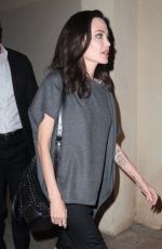 ANGELINA JOLOE Leaves Netflix Building in Hollywood 11/13/2017