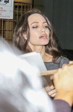 ANGELINA JOLOE Leaves Netflix Building in Hollywood 11/13/2017