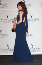 ANNA FRIEL at 2017 International Emmy Awards in New York 11/20/2017