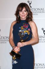 ANNA FRIEL at 2017 International Emmy Awards in New York 11/20/2017