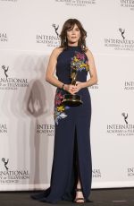 ANNA FRIEL at 2017 International Emmy Awards in New York 11/20/2017