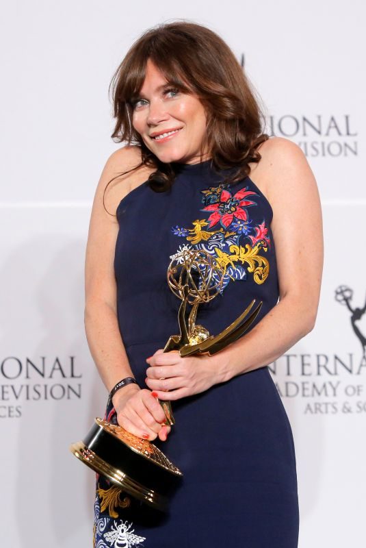 ANNA FRIEL at 2017 International Emmy Awards in New York 11/20/2017